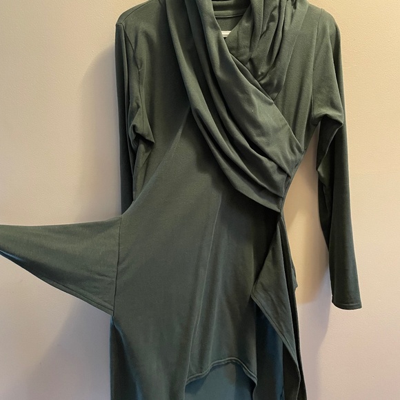Dark turquoise tunic - Picture 1 of 3